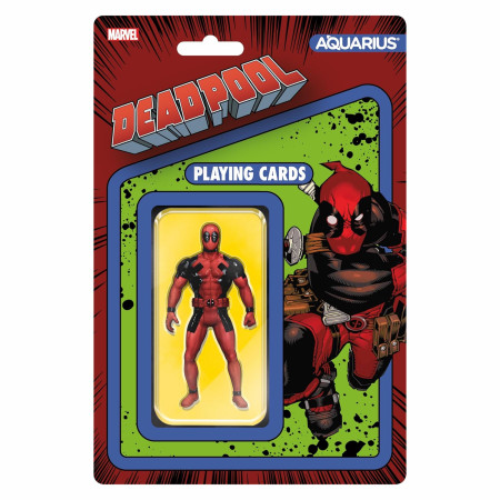 Deadpool Action Figure Premium Playing Cards