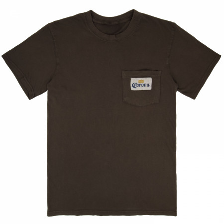Corona Palm Tree Premium Super Soft Heavyweight Front Pocket Back