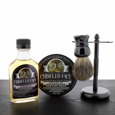 WCS Shave Brush & Chiseled Face Apple of Aetherwood Offer