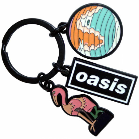 oasis CD DVD トートバッグ ミニタオル ピンバッジ オアシス Oasis Icons Charm Keychain - WearYourBeer