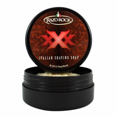 Product image 1 for RazoRock XXX Italian Shaving Cream Soap, 5 oz.