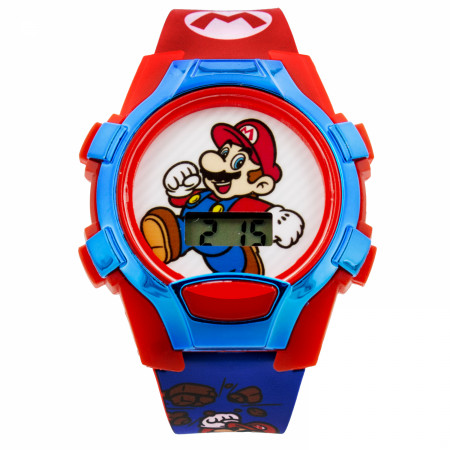 Super Mario Brothers Mario Kids Digital Watch SuperHeroStuff