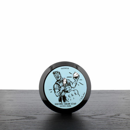 RazoRock Blue Barbershop Shaving Cream Soap, 5 oz.