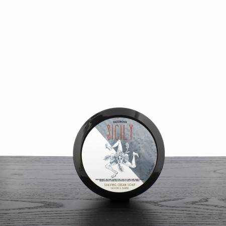 RazoRock Sicily Shaving Cream Soap, 5 oz.
