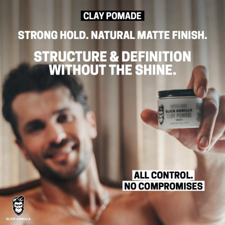 Product image 6 for Slick Gorilla Clay Pomade, 2.5 oz.