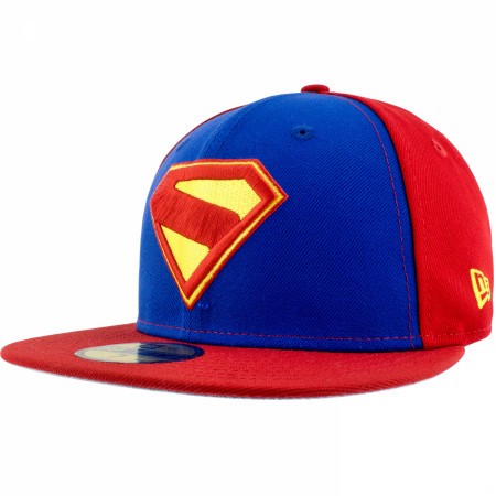 Superman Silver Symbol New Era 9Fifty Adjustable Hat