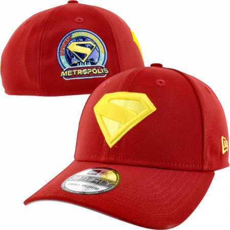 Superman Silver Symbol New Era 9Fifty Adjustable Hat