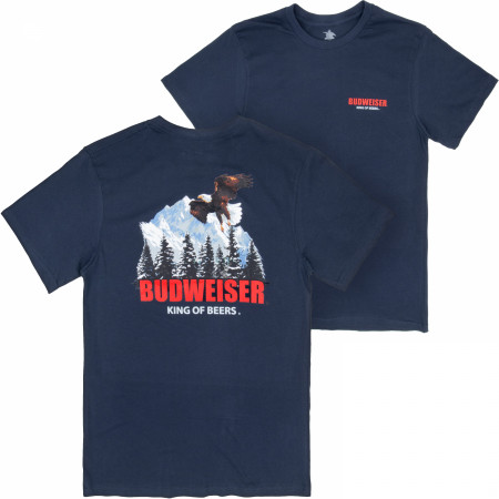 【IONSEOUL】Budweiser Fleece Box Overfit Long Sleeve 4JH607 Budweiser By PacSun LLC Long Sleeve Thermal Shirt | PacSun