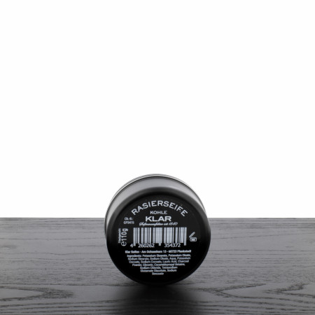 Product image 1 for KLAR Shaving Soap - Activated Charcoal, 110 g