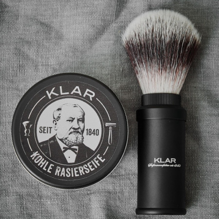 Product image 4 for KLAR Shaving Soap - Activated Charcoal, 110 g