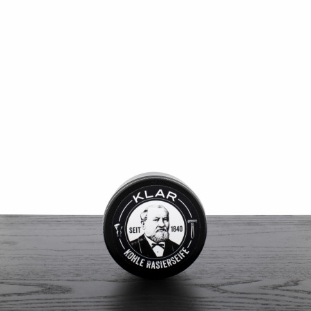 KLAR Shaving Soap - Activated Charcoal, 110 gm