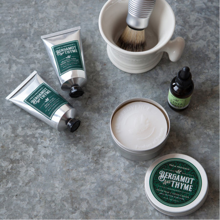 Product image 3 for Pre de Provence Bergamot & Thyme Shave Soap Tin, 150 g