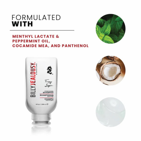 Product image 2 for Billy Jealousy Fuzzy Logic Strengthening Shampoo, 8 oz.