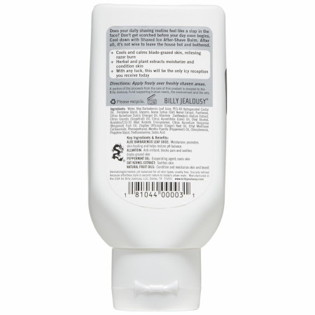 Product image 3 for Billy Jealousy Shaved Ice Aftershave Lotion, 3 oz.