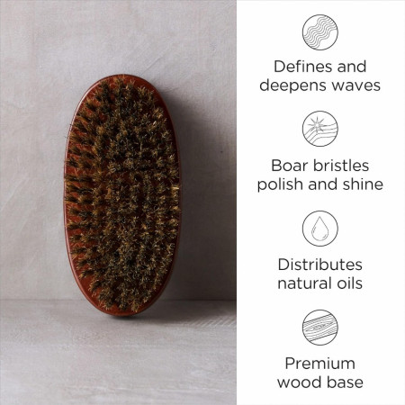 Product image 4 for Fromm Diane Premium Medium 100% Boar Bristle Military Palm Hair Brush