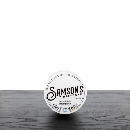 Samson's Matte Finish Clay Pomade, 3 oz.