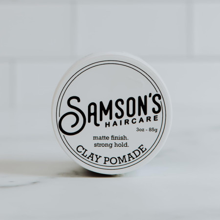 Product image 2 for Samson's Matte Finish Clay Pomade, 3 oz.