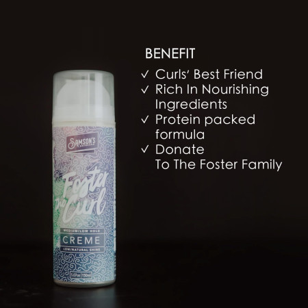 Product image 1 for Samson's Foster the Curl Creme, 5 oz.
