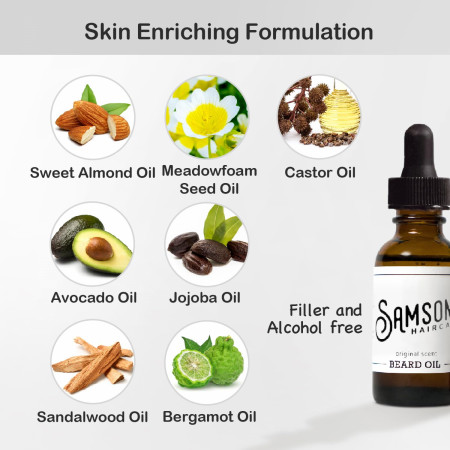 Product image 7 for Samson's Beard Oil Original, 1 oz.