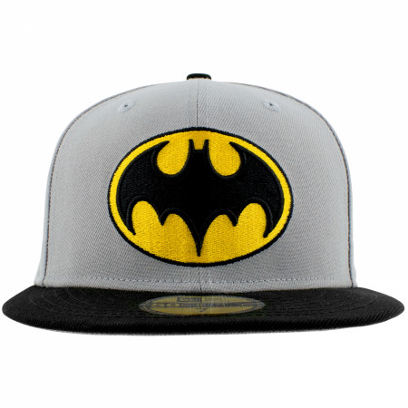 Batman The Animated Series Chest Logo New Era 59Fifty Fitted Hat