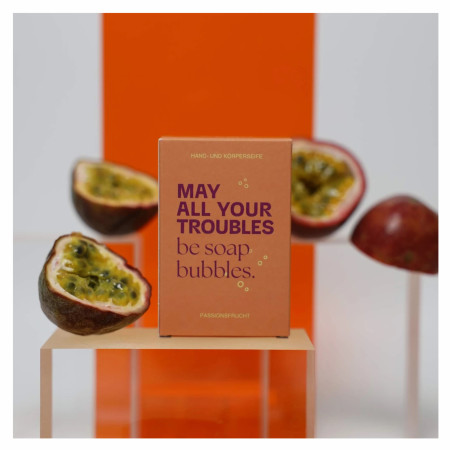 Product image 2 for KLAR Hand & Body Soap- Passionfruit, 135 g