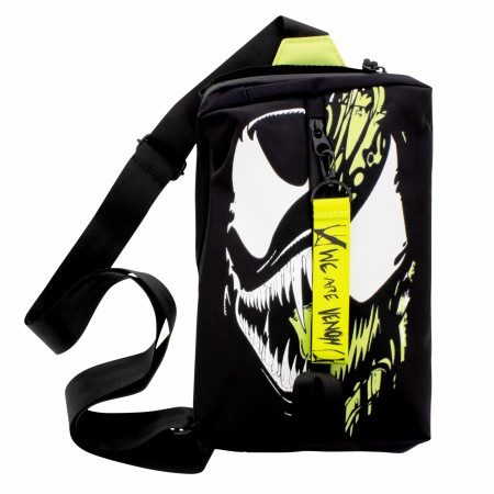 Venom - We Are Venom Split Face Shoulder Backpack - SuperHeroStuff