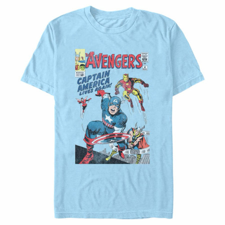 T-shirt Captain America Fierce Captain Purple – Taille Small – Neuf Avec étiquettes – Mad Engine
