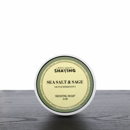 WCS Shaving Soap, Sea Salt & Sage