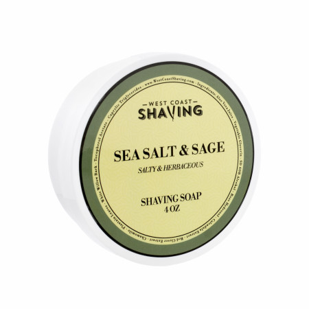 Product image 1 for WCS Shaving Soap, Sea Salt & Sage