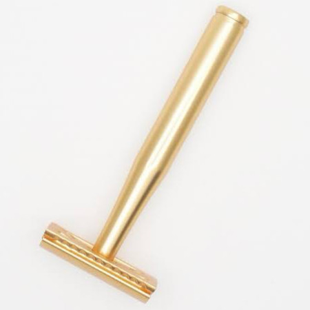 Product image 5 for Yaqi Midas 3-piece Matte Gold Double Edge Safety Razor