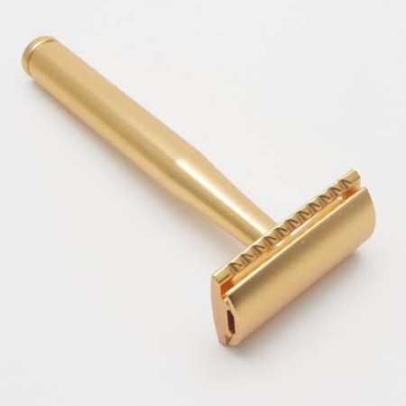 Product image 4 for Yaqi Midas 3-piece Matte Gold Double Edge Safety Razor