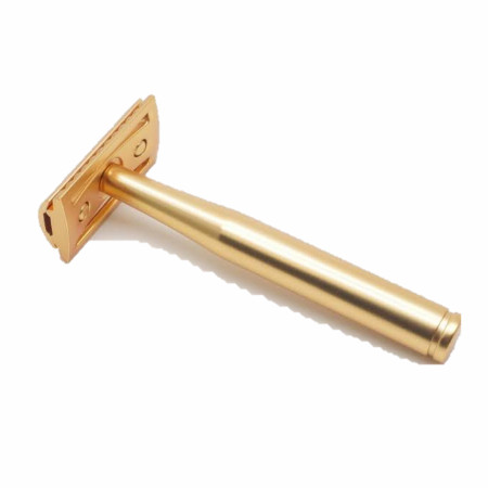 Product image 2 for Yaqi Midas 3-piece Matte Gold Double Edge Safety Razor