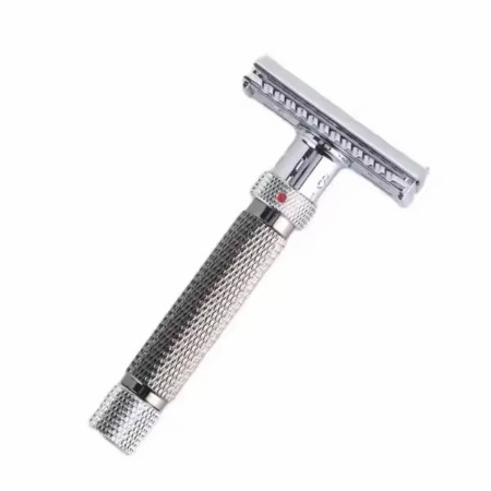 Product image 3 for Yaqi Gunmetal & Chrome Adjustable Final Cut Safety Razor