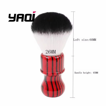 Product image 2 for YAQI Evil Zebra 26mm Synthetic Hair Shaving Brush