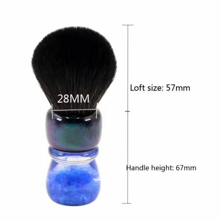 Product image 2 for Yaqi Ocean 28mm Synthetic Shaving Brush