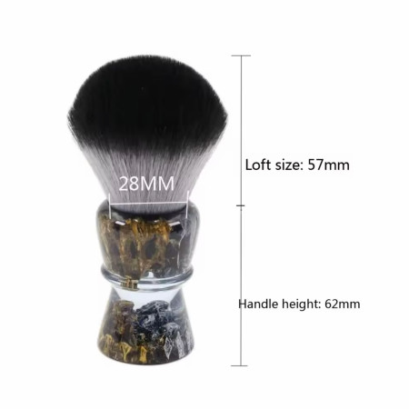 Product image 2 for Yaqi Rocks 28mm Synthetic Shaving Brush