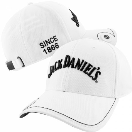 Jack Daniels Since 1866 White Colorway Hat - WearYourBeer