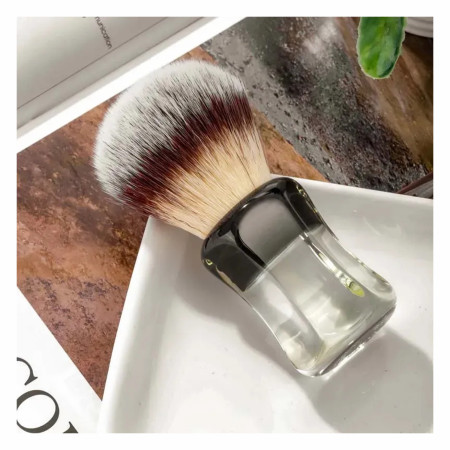 Product image 4 for Yaqi Robin Synthetic Clear Handle Shaving Brush
