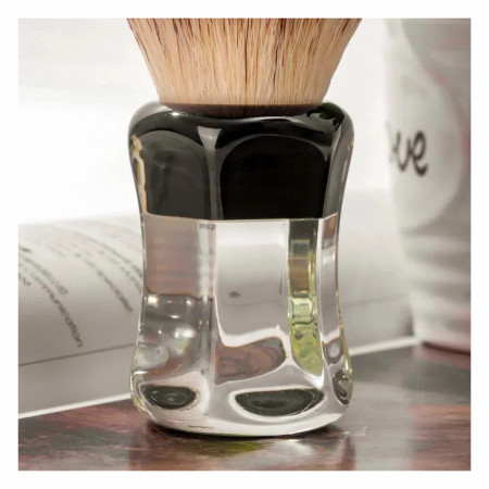 Product image 5 for Yaqi Robin Synthetic Clear Handle Shaving Brush