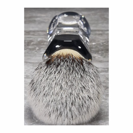 Product image 2 for Yaqi Robin Synthetic Clear Handle Shaving Brush