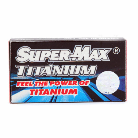 Product image 1 for SuperMax Titanium Double Edge Razor Blades