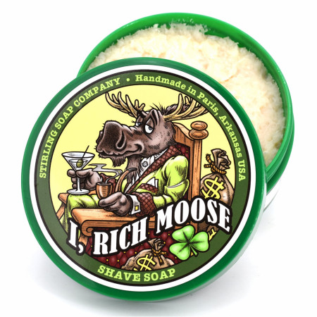 Product image 1 for Stirling Soap Company Shave Soap, I Rich Moose
