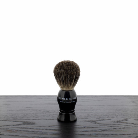 Cyril R Salter Pure Dark Badger Hair Shaving Brush