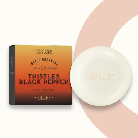 Product image 3 for Scottish Thistle & Black Pepper Shampoo Bar