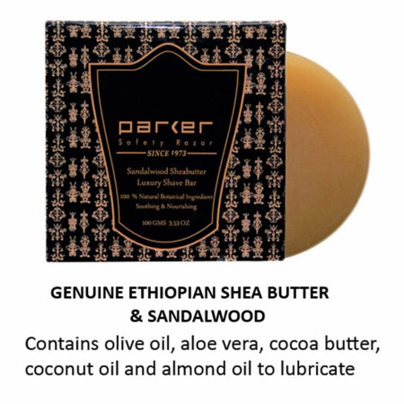 Product image 2 for Parker Sandalwood Shea Butter Shaving Soap