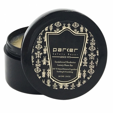 Product image 1 for Parker Sandalwood Shea Butter Travel Shaving Soap, in Bowl