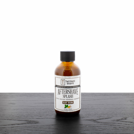 Taconic Bay Rum Botanical Aftershave Splash, 4 oz.