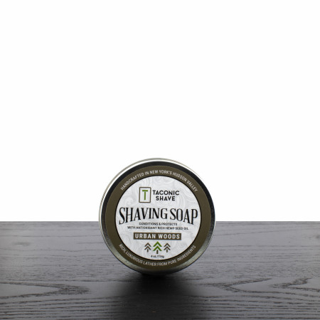 Taconic Urban Woods Shaving Soap with Hemp Seed Oil