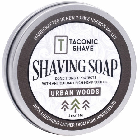 Product image 1 for Taconic Urban Woods Shaving Soap with Hemp Seed Oil