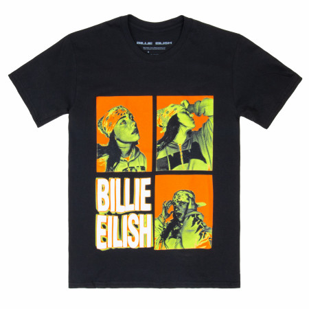 Billie Eilish 3-Photo and Logo T-Shirt - WearYourBeer